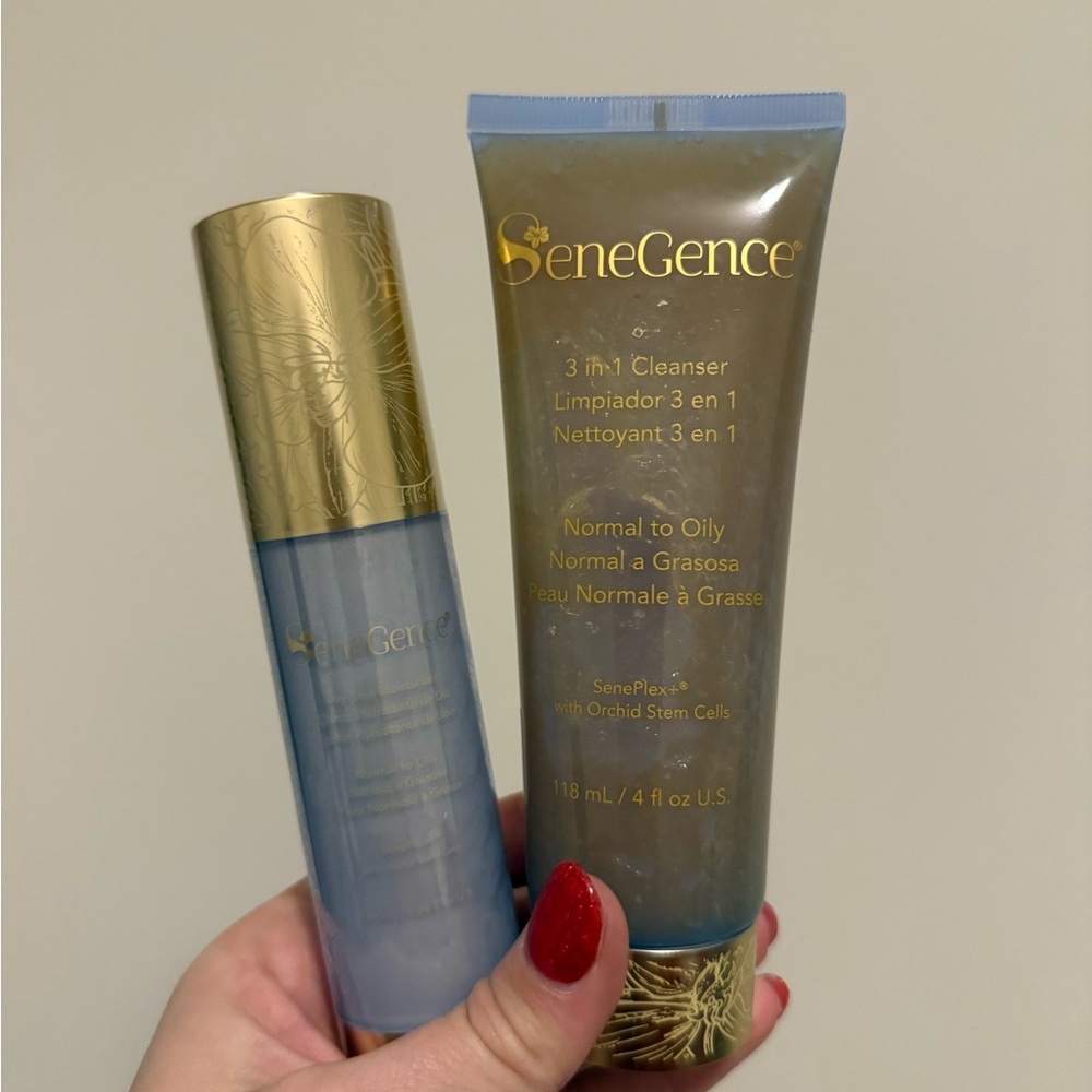 SeneGence Normal to Oily Cleanser and Daytime Moisturizer